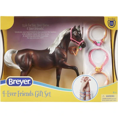Breyer Classic (1:12) 10438 - 4-Ever Friends Gift Set | Pink Perfection