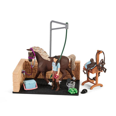 Schleich Horse Wash with Emily & Luna
