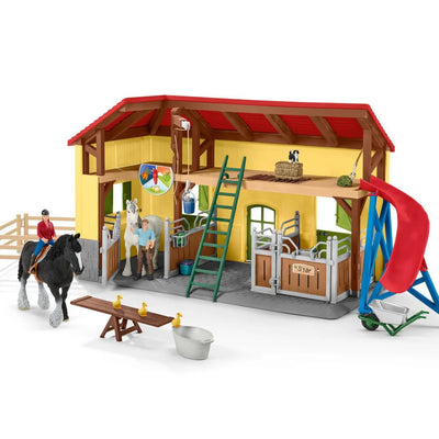 Schleich Stable with Stalls