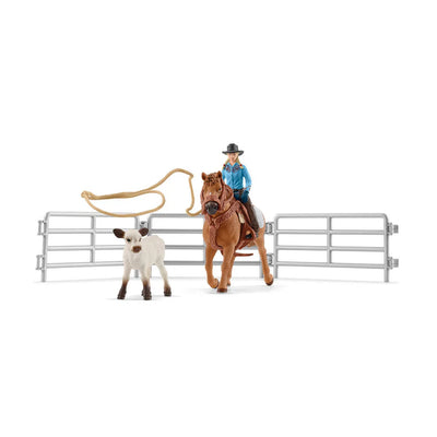 Schleich Cowgirl with lasso
