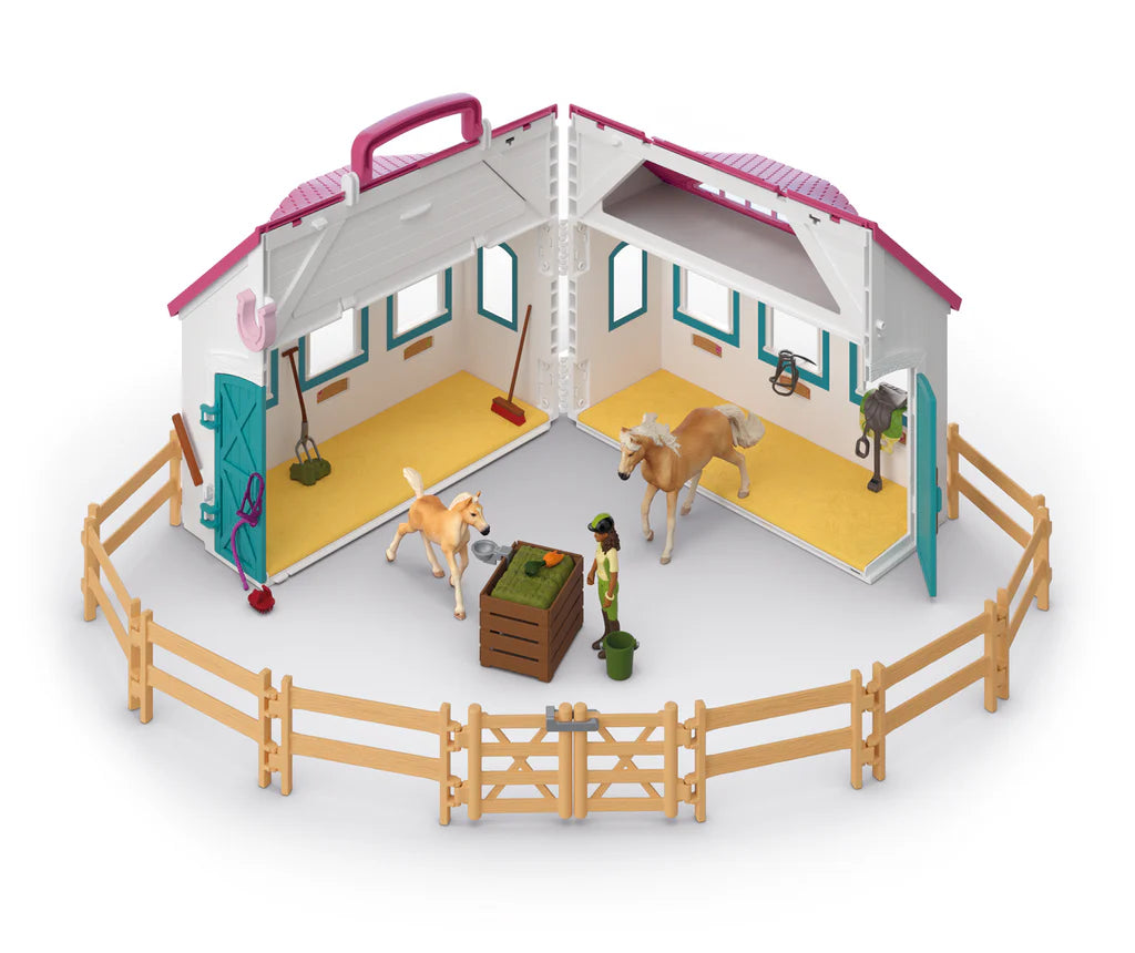 Schleich Écurie transportable