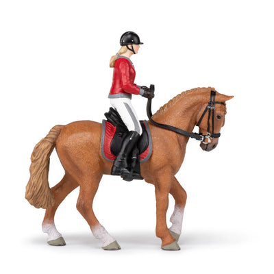 Papo Cheval de promenade et sa cavalière