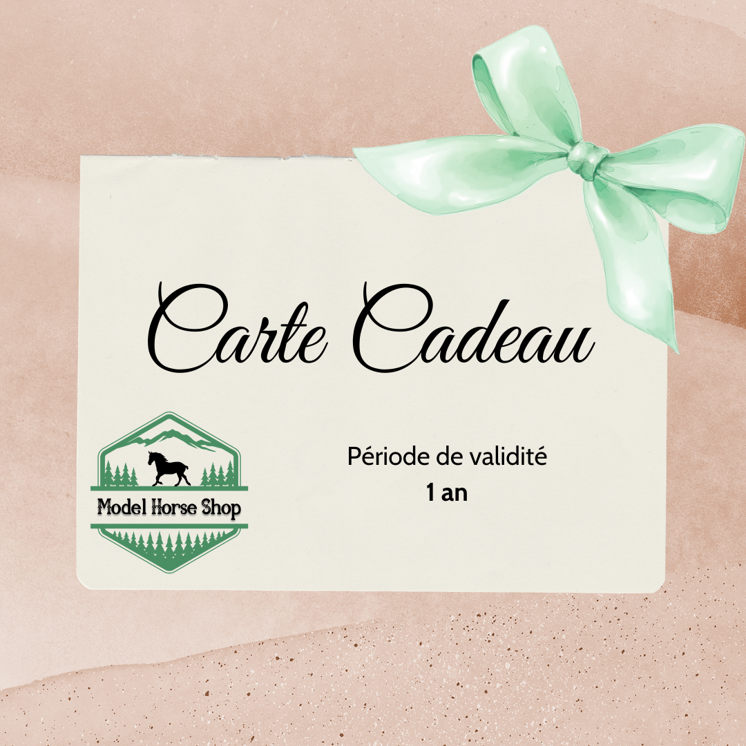 Carte-cadeau Model Horse Shop