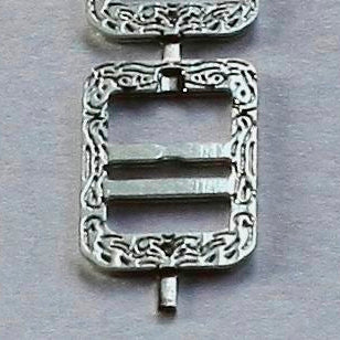 Poelli Double buckle 2mm (silver/gold)