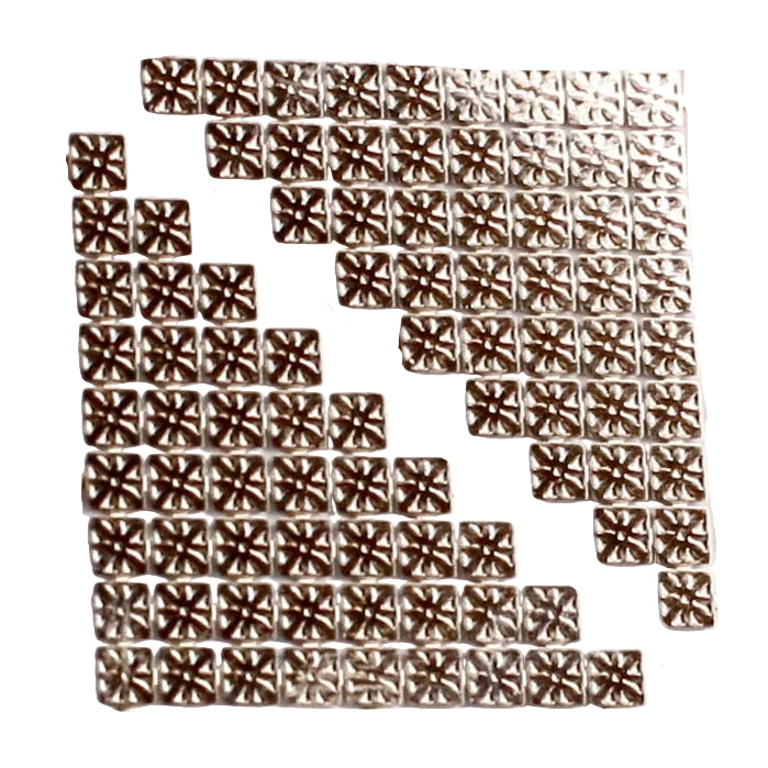 Plaque de croupe 25x18mm
