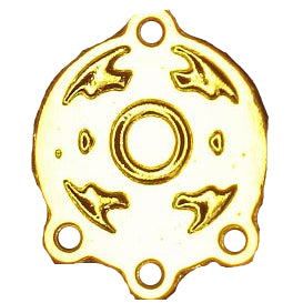 4mm flower faceplate