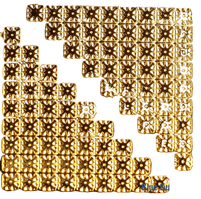 Croup plate 13x9mm
