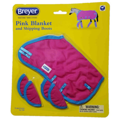 Breyer Traditionnel (1:9) 3948 - Ensemble de transport rose