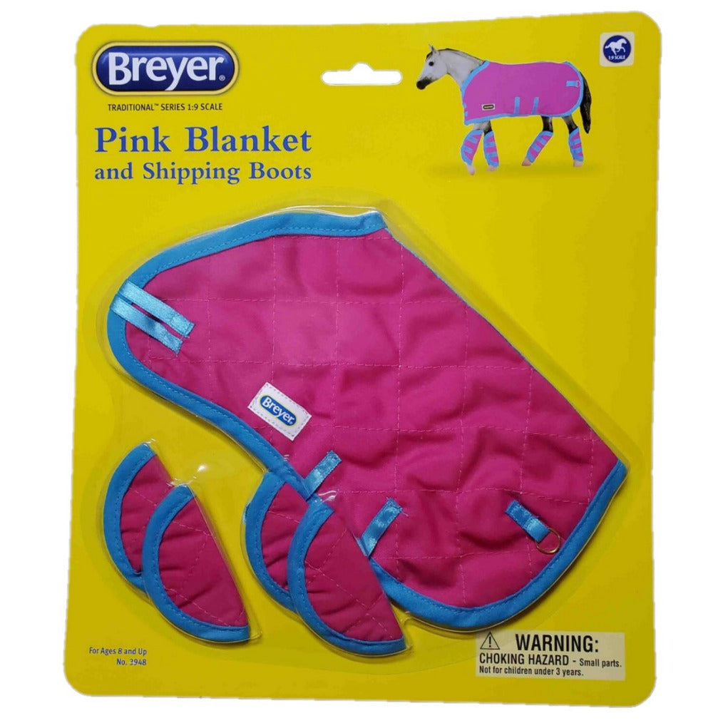 Breyer Traditionnel (1:9) 3948 - Ensemble de transport rose