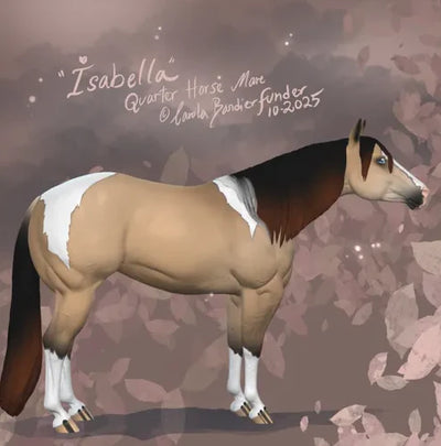 Jument Quarter Horse "Isabella"