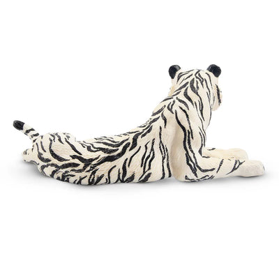 Toymany liegende weiße Tigerin