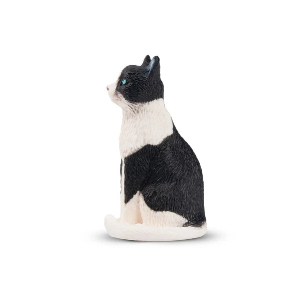 Toymany Tuxedo Cat Sitting