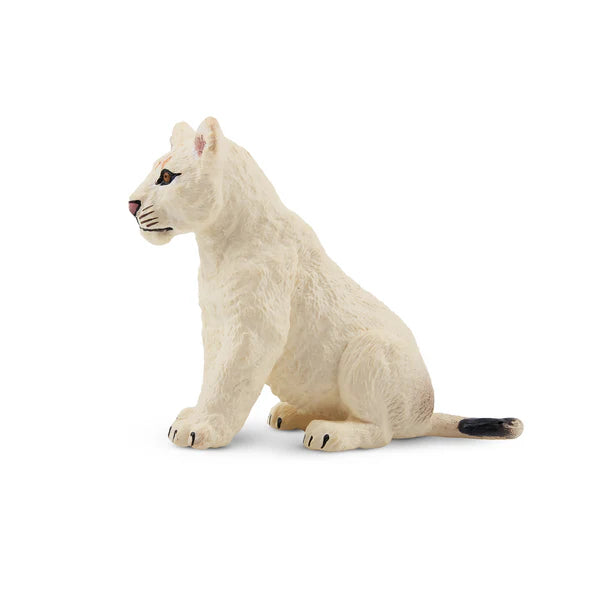 Toymany Lionceau blanc assis