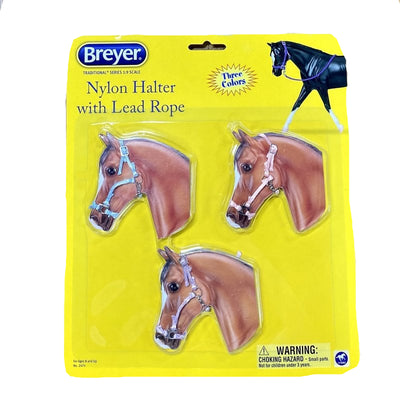 Breyer Nylon Halters and Lead Rope (Damaged Box)