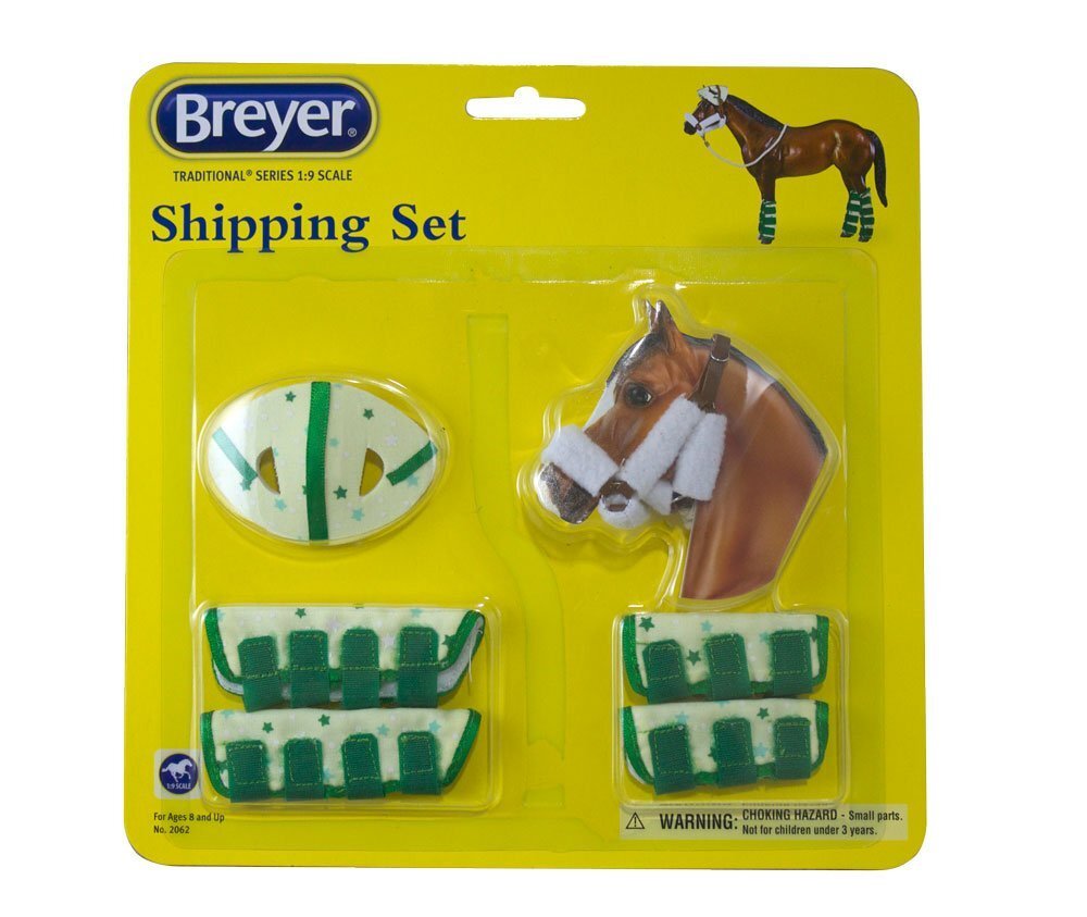 Breyer Traditionnel (1:9) 2062 - Ensemble de transport vert