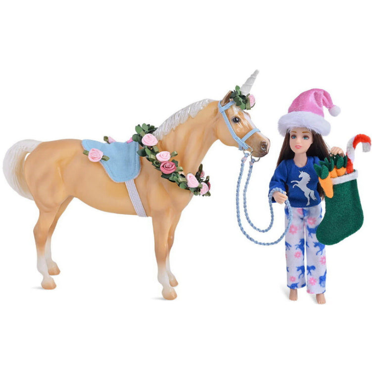 Breyer Traditionnel (1:9) 712460 - Holiday Pony Playset
