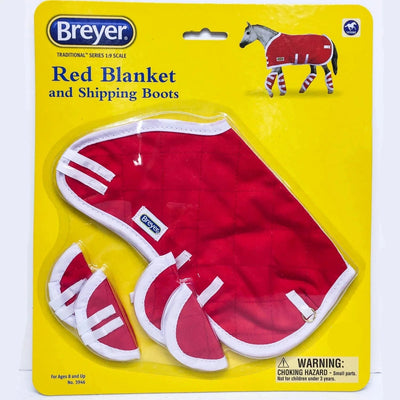 Breyer Traditionnel (1:9) 3946 - Ensemble de transport rouge