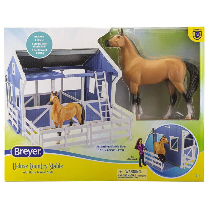 Breyer Classic (1:12) 61149 - Écurie de campagne de luxe avec cheval