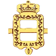 3mm Gold Double Crown buckle