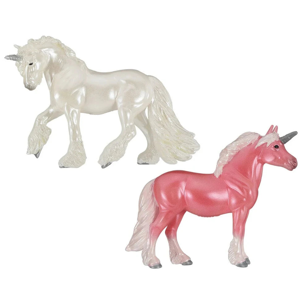 Breyer Stablemate (1:32) 10250 - Ensemble Land Rover, van & 2 licornes