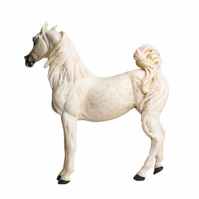 WIA horraw.studios (1:20) - Gray Arabian Thoroughbred