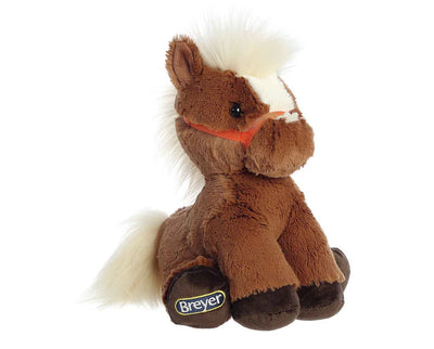 Breyer Peluche Cheval alezan crins lavés 28cm