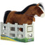 Breyer Peluche Cheval Clydesdale 33cm