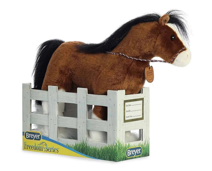 Breyer Peluche Cheval Clydesdale 33cm