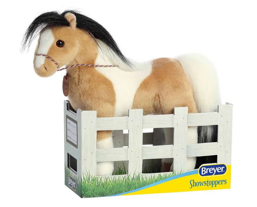 Breyer Peluche Cheval Pinto 33cm