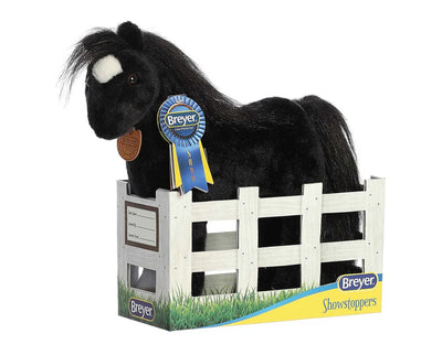 Breyer Peluche Cheval Pur-Sang Anglais 33cm