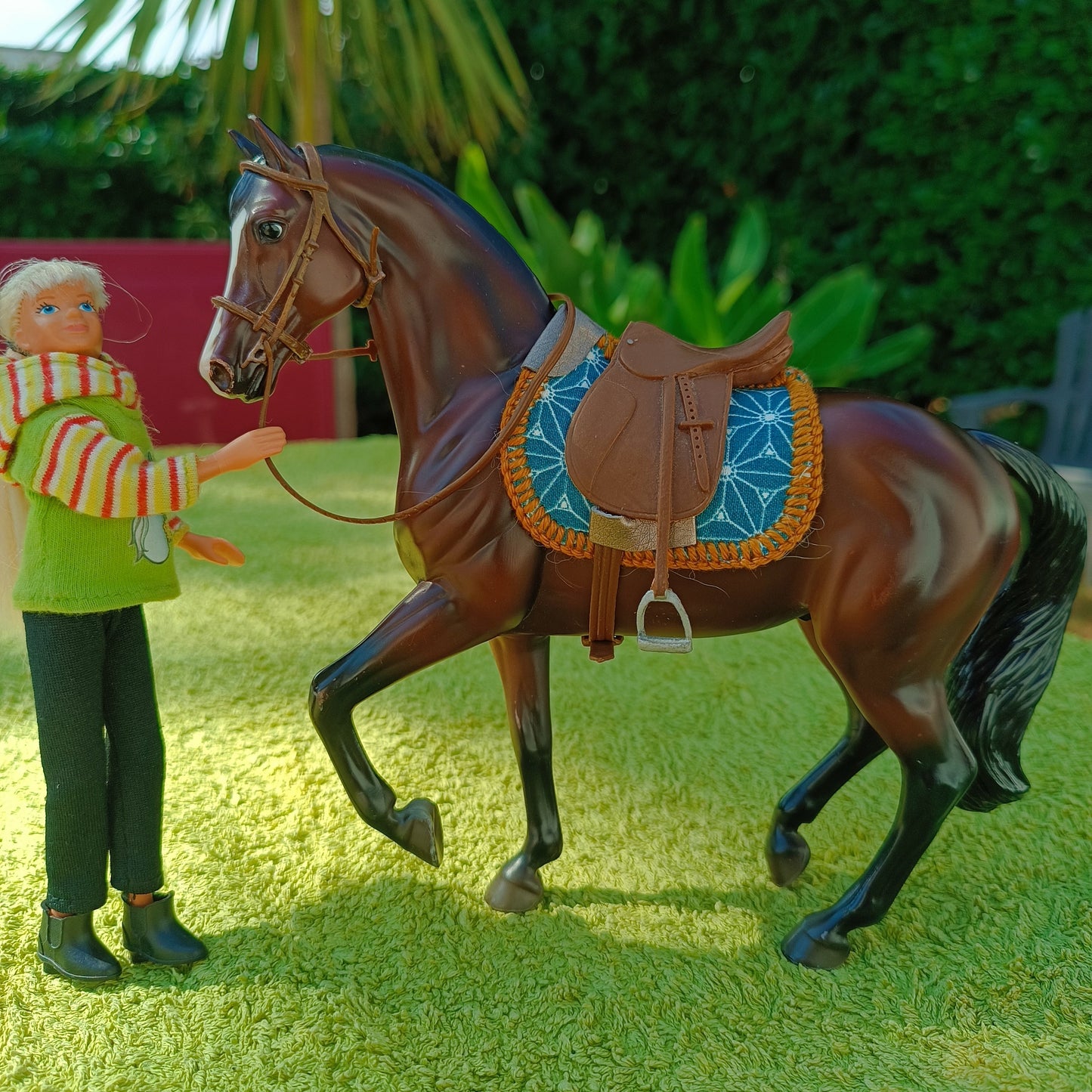 Ensemble tapis et couvre-reins (1:12)