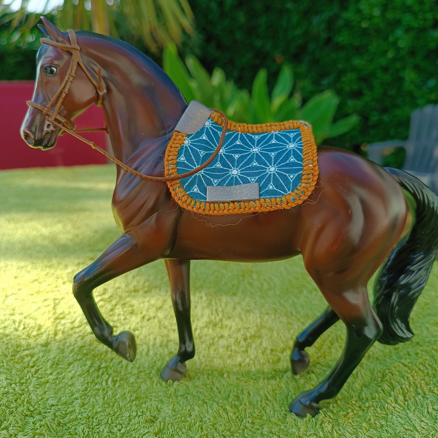 Ensemble tapis et couvre-reins (1:12)