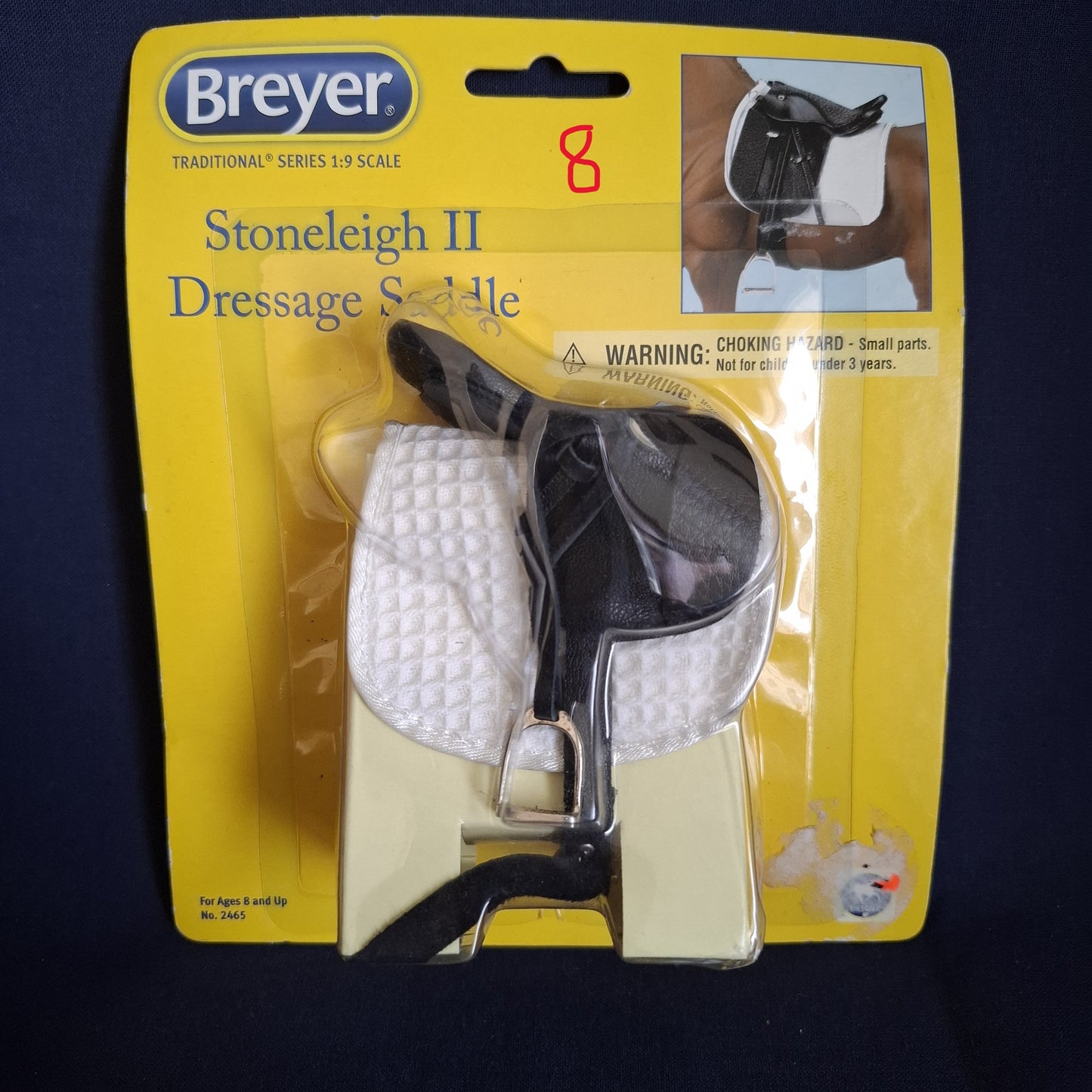 Breyer Traditionnel (1:9) 2465 -  Selle de dressage Stoneleigh II (boîte abîmée)