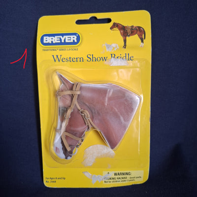 Breyer Traditionnel (1:9) 2468 - Bride western (boîte abîmée)