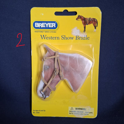 Breyer Traditionnel (1:9) 2468 - Bride western (boîte abîmée)