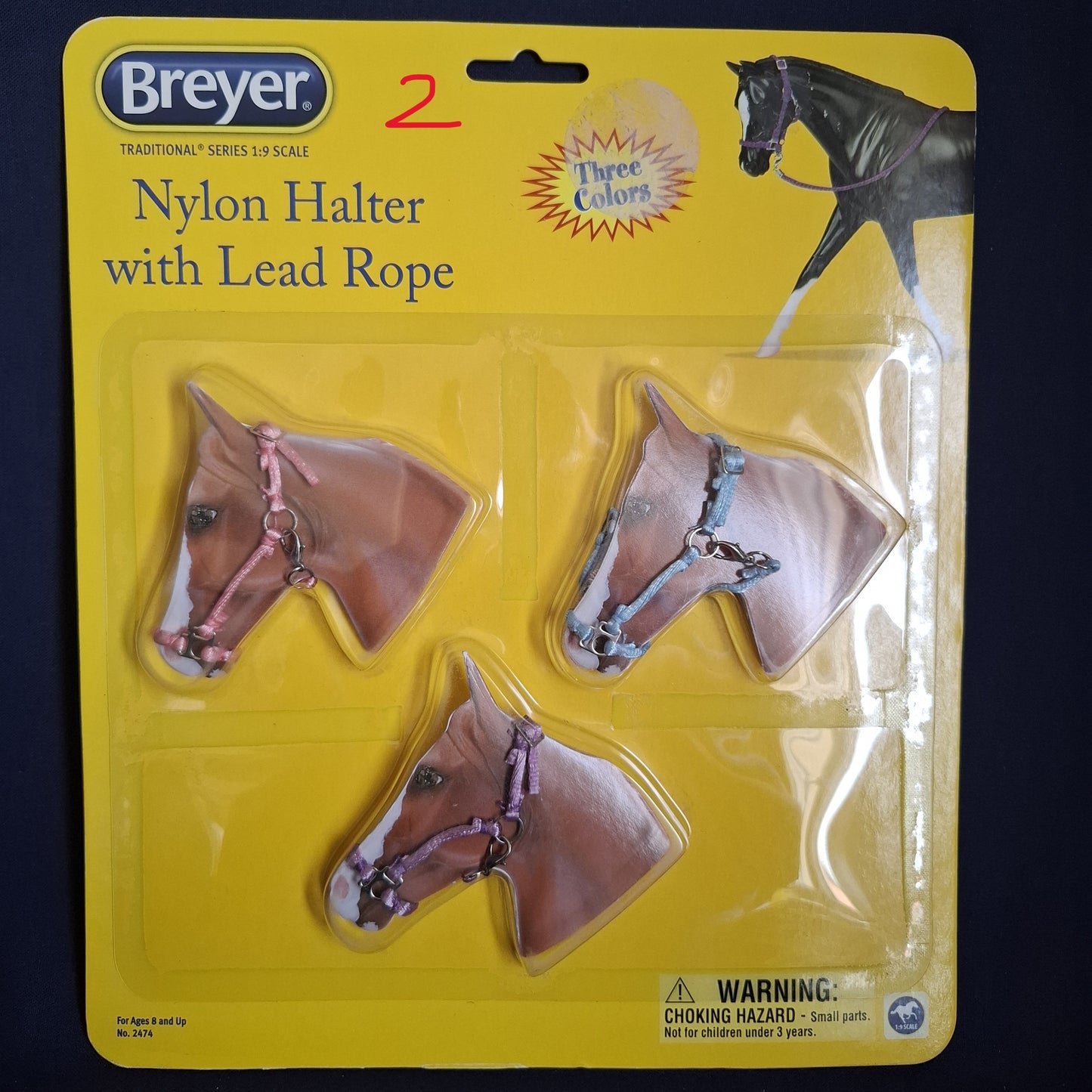 Breyer Traditionnel (1:9) 2474 - Licols en nylon et longe (boîte abîmée)