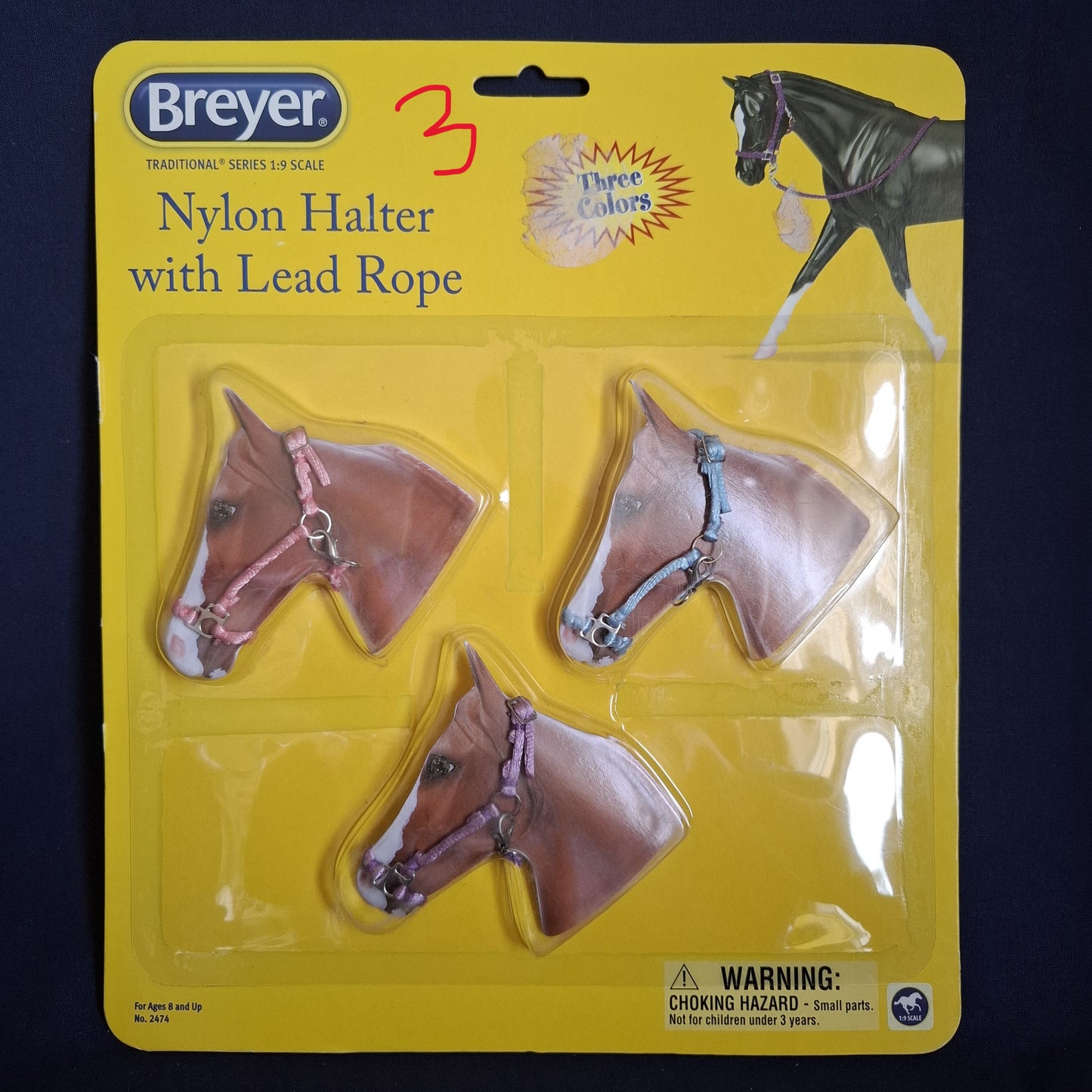 Breyer Traditionnel (1:9) 2474 - Licols en nylon et longe (boîte abîmée)