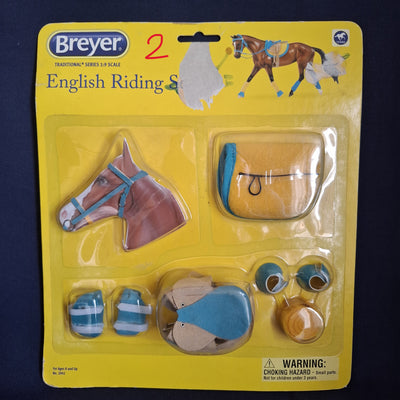Breyer - Ensemble d'équitation anglaise (boîte abîmée)