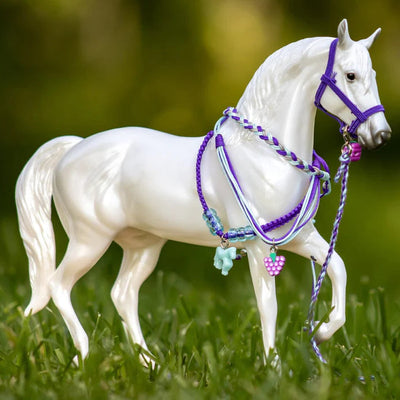 Breyer Classic (1:12) 10451 - 4-Ever Friends Gift Set | Purple Power