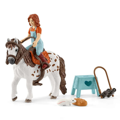 Schleich Cavalière Mia et Spotty