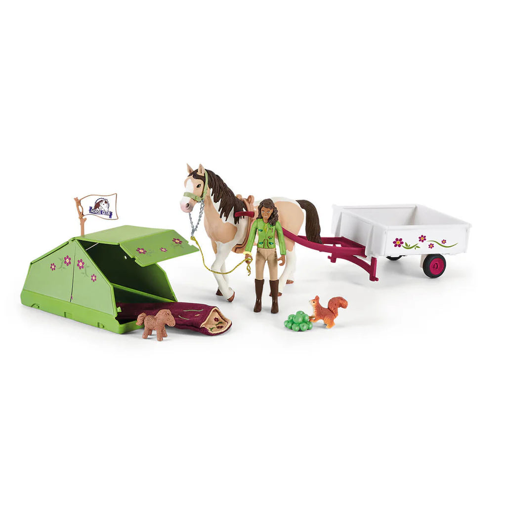 Schleich Aventure au camping de Sarah