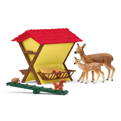 Schleich Cabane des animaux de la forêt