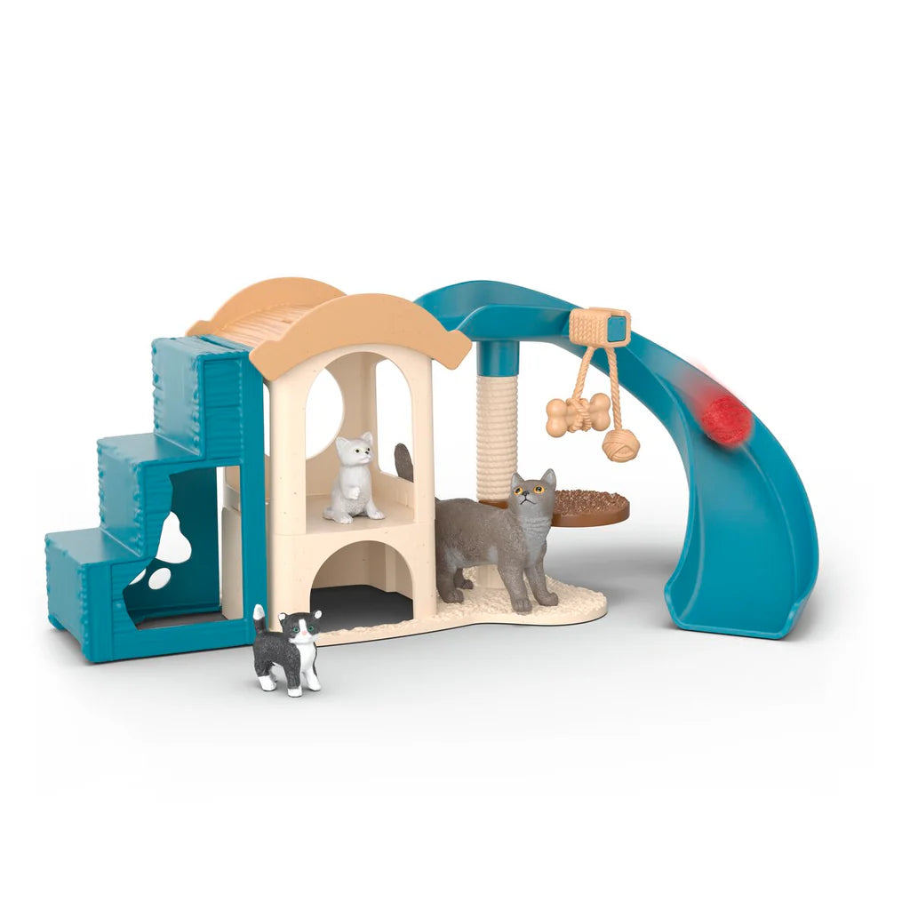 Schleich 42764 Katzen-Spielplatz
