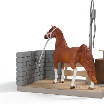 Schleich 42792 Lavage de chevaux de Sofia