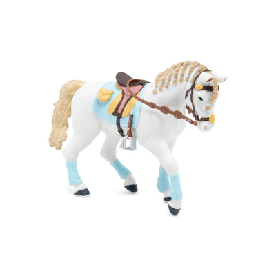 Papo Cheval de la cavalière fashion bleue