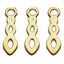 Arabesk Teardrop Decoration 5mm