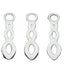 Arabesk Teardrop Decoration 5mm