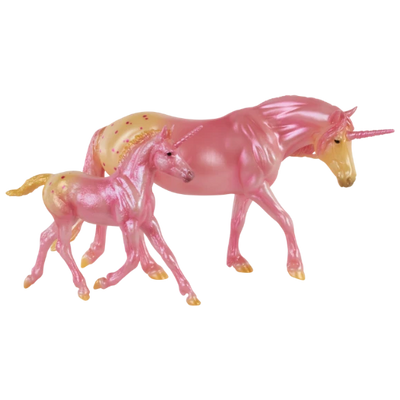 Breyer Classic (1:12) 10613 - Licorne et poulain Candy Delights