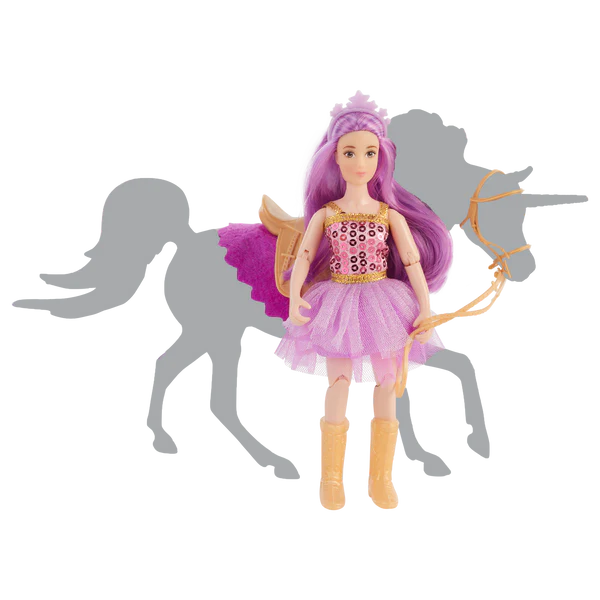 Breyer Classic (1:12) 10659 - Lyra, la cavalière fantaisie