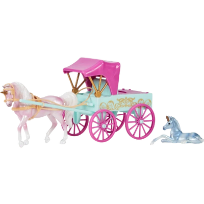 Breyer Stablemate (1:32) 10666 - Calèche avec licorne et poulain
